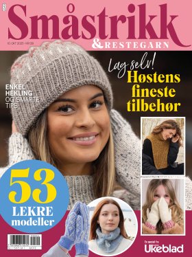 SMÅSTRIKK OG RESTEGARN 2025